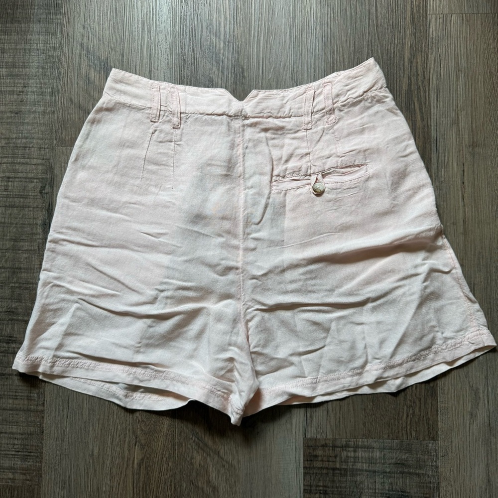 NWT Free People Calla Linen Trouser Shorts - Picture 8 of 13